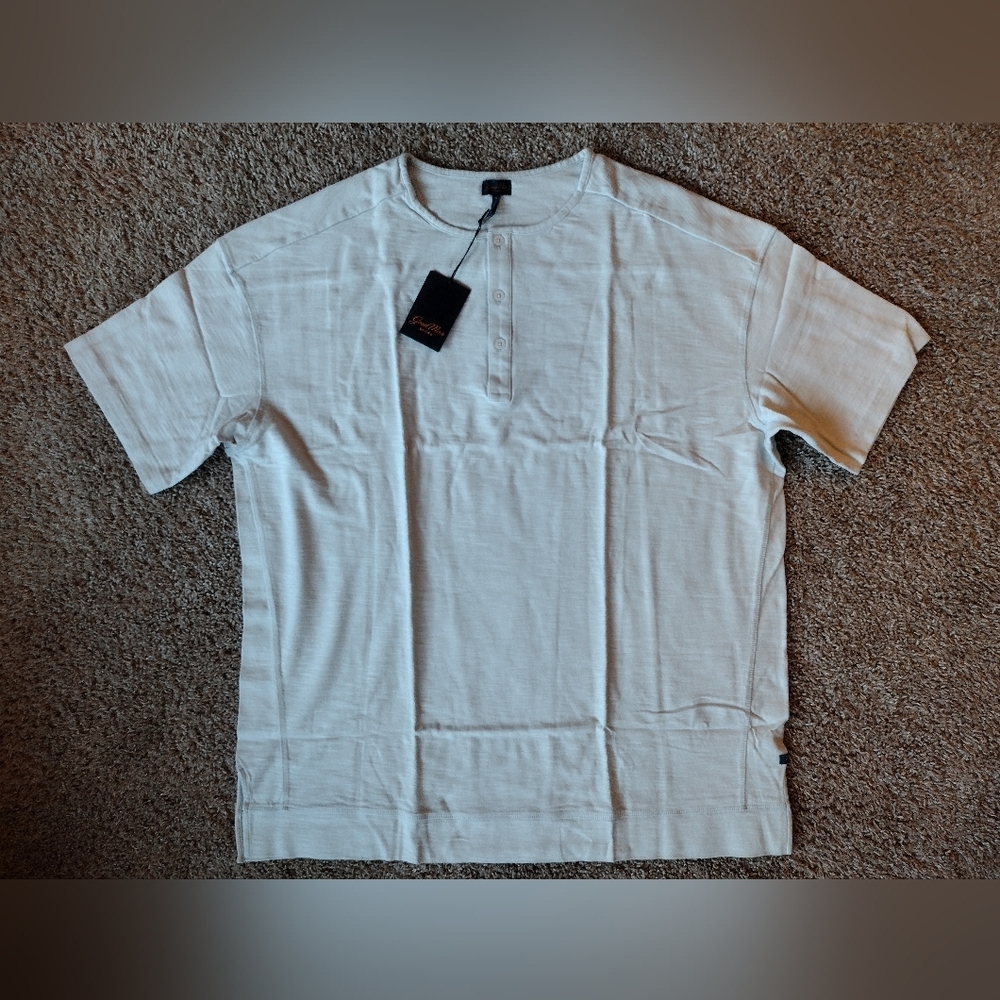 Good Man Brand Men's Henley Shirt NWT